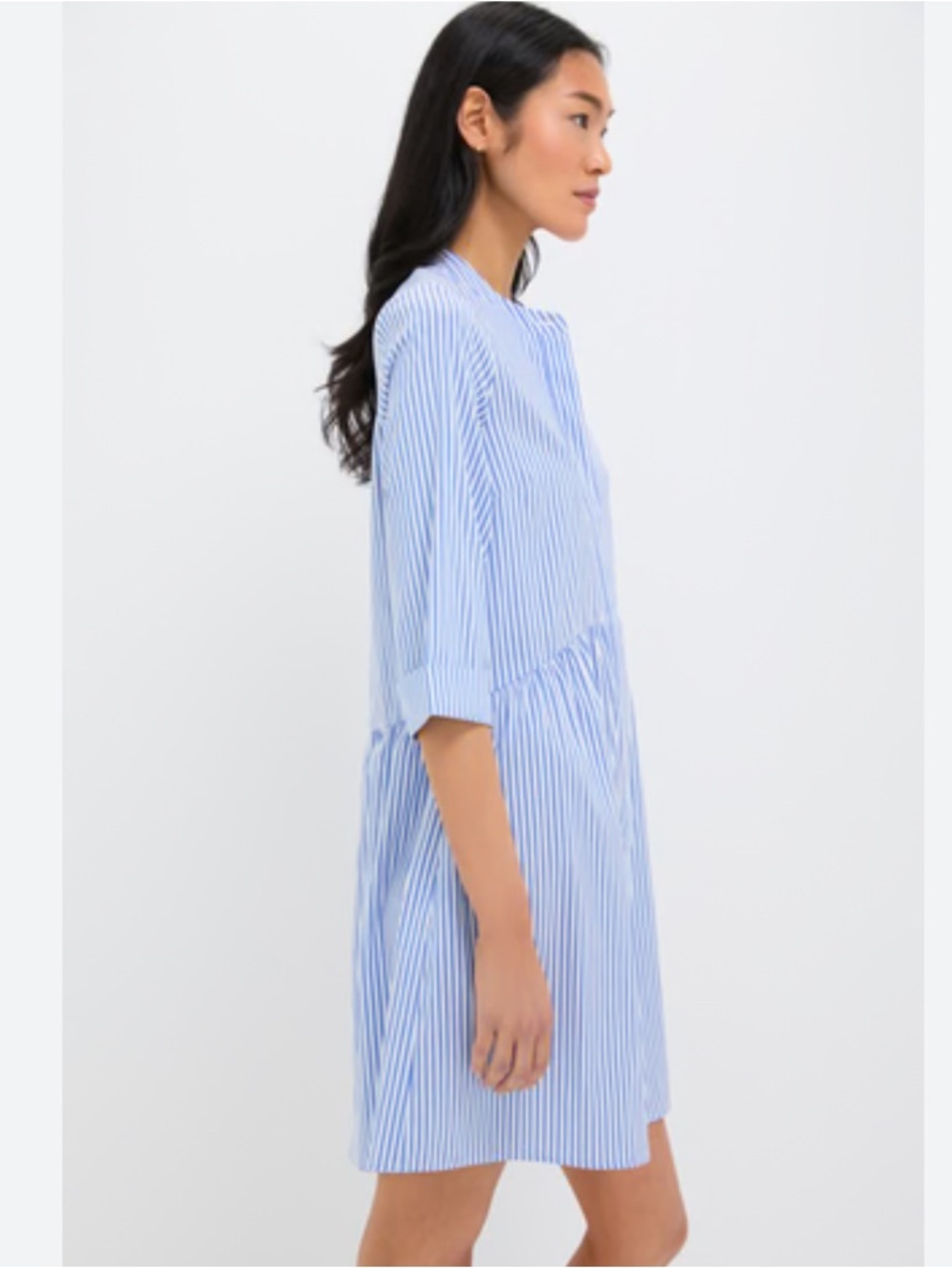 Tuckernuck Blue Stripe Royal Shirt Dress  Size Medium - Picture 5 of 13